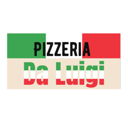 Pizza da Luigi Mainhausen logo.